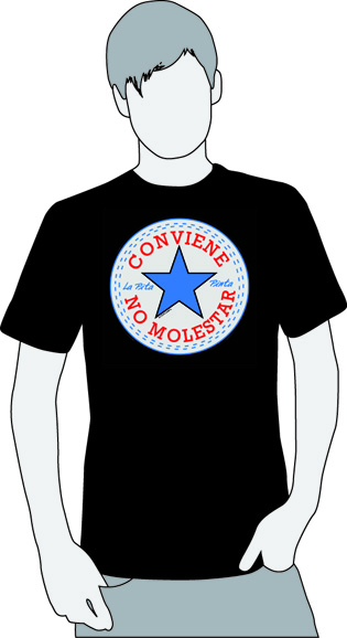 CAMISETA CONVIENE NO MOLESTAR
